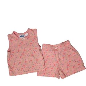 Kiks Floral Short Set